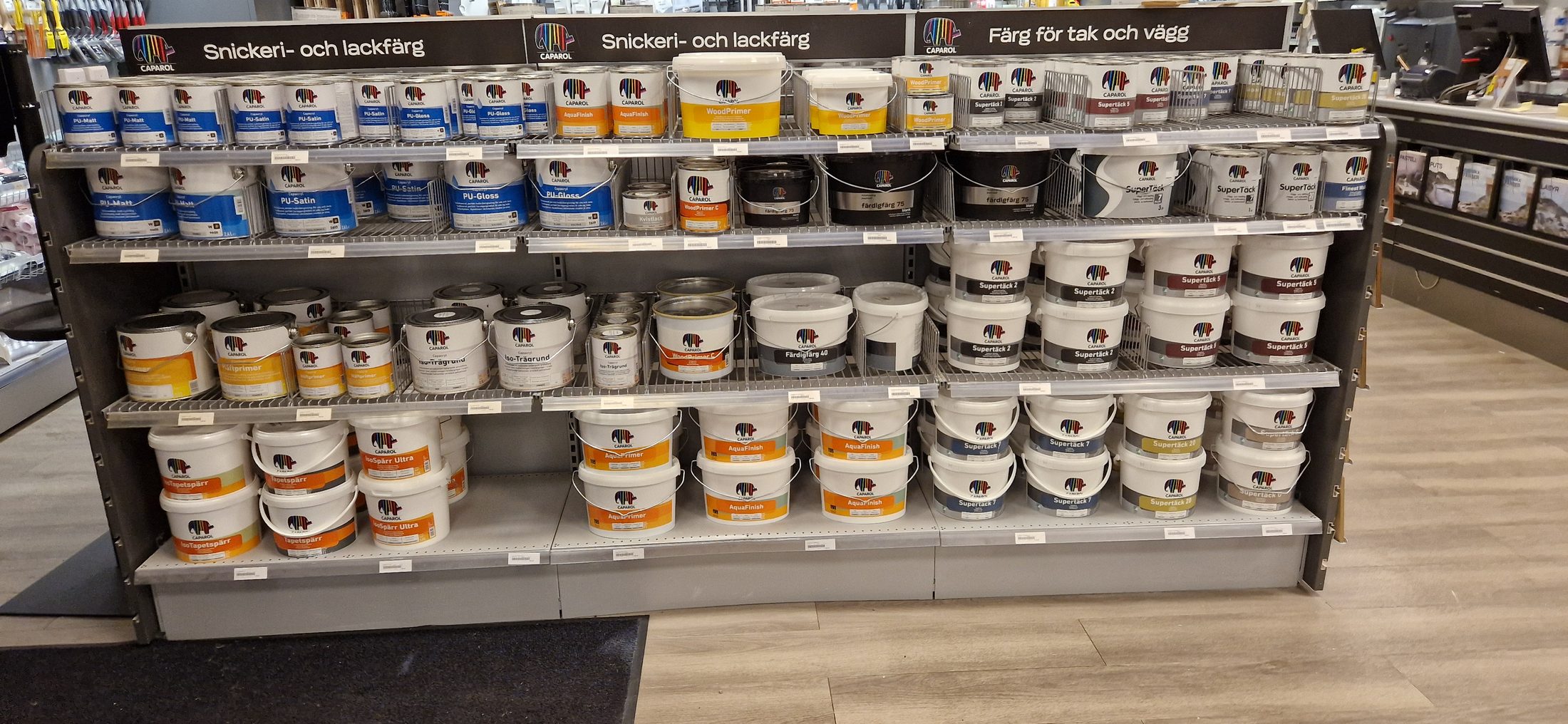 Butikssortiment hos Björhags
